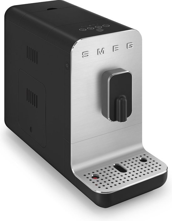 Afmetingen - Smeg 8017709334734 - SMEG BCC11BLMEU - Espressomachine - Mat zwart - Volautomatisch