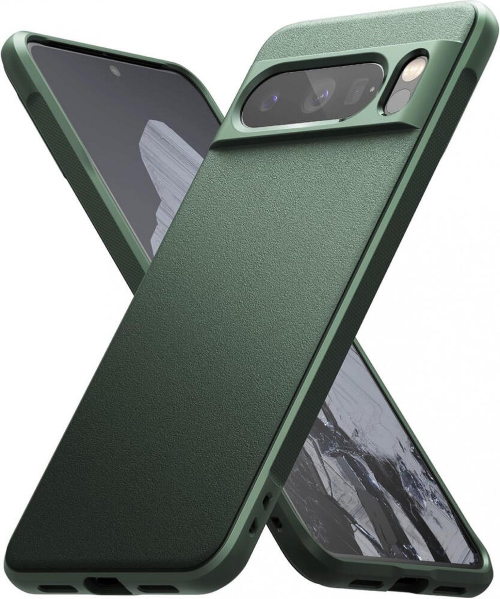 Ringke Onyx Google Pixel 8 Pro Hoesje Flexibel TPU Back Cover Groen