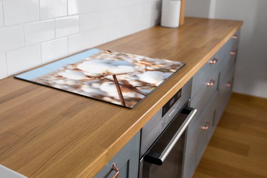 Tapis induction - Cotton Field - 58,3 x 51,3 cm - Tapis induction - Tapis induction - Antidérapant - Décoration Cuisine - Accessoires de vêtements pour bébé Cuisine