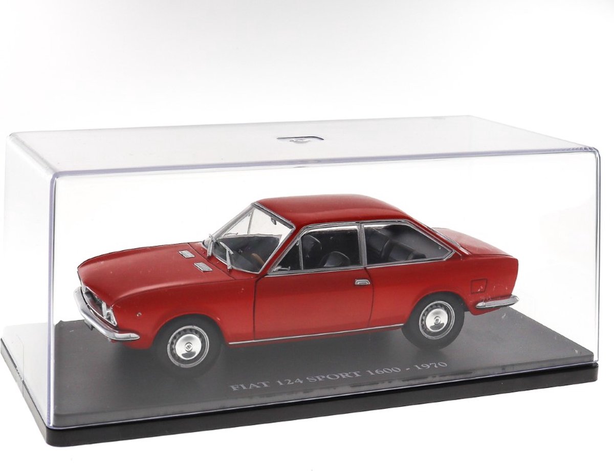 Fiat 124 Sport 1600 - 1971 - schaal 1:24-European Vintage Model Cars