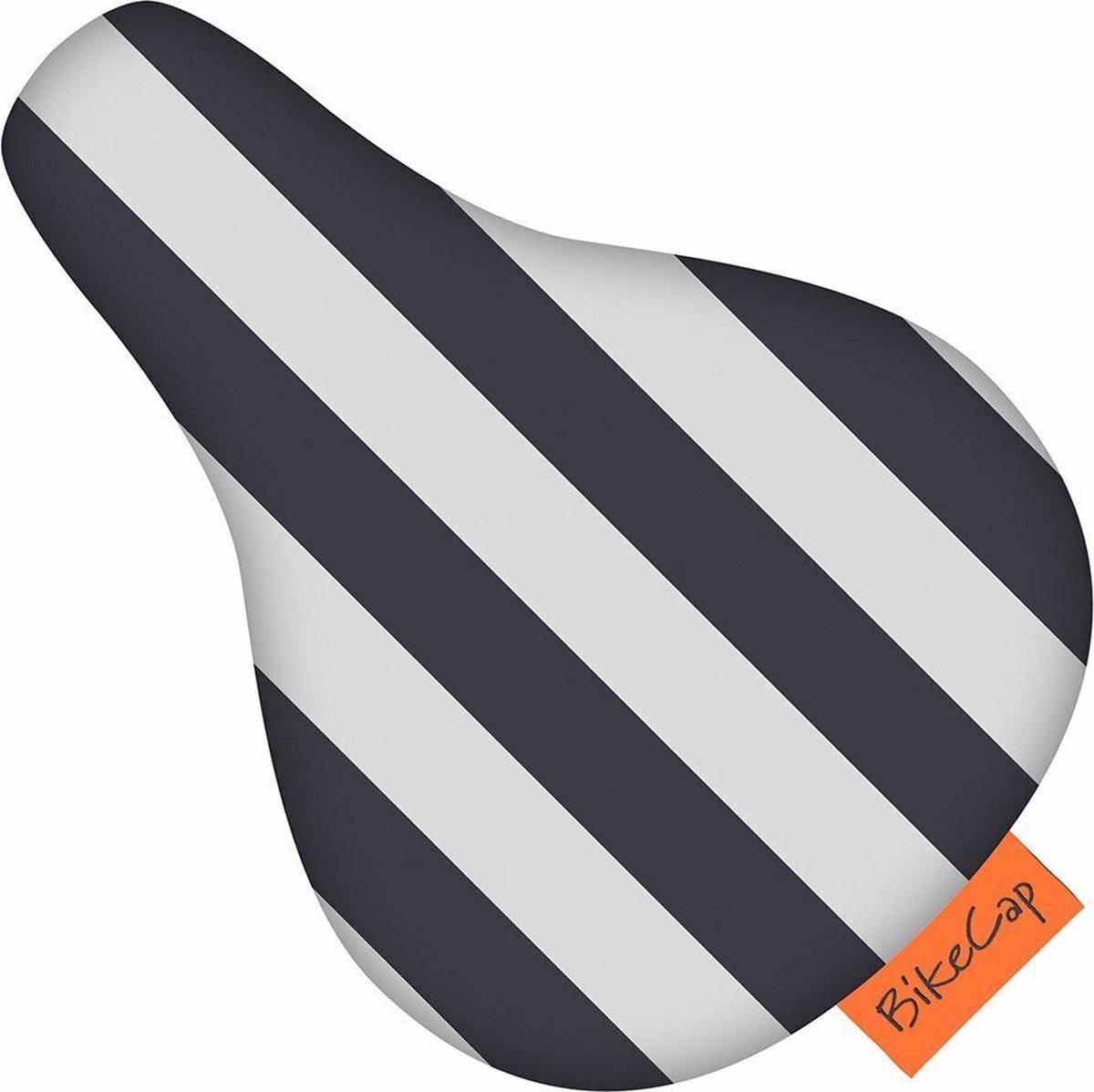 BikeCap Zadelhoesje Kids Grey Stripes | Fietszadelhoes - Fietszadeldek - Stof en waterafstotend