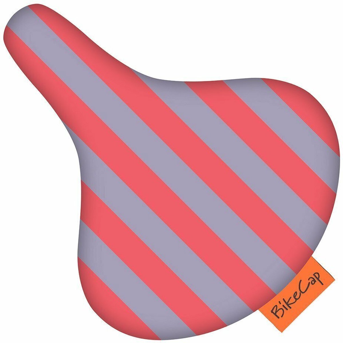BikeCap Zadelhoes Lilac Stripes | Fietszadelhoes - Fietszadeldek - Stof en waterafstotend