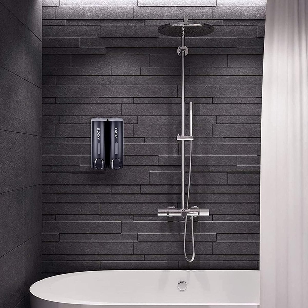 Zeepdispenser Enkele Kop Wall Mount Douche Bad Was