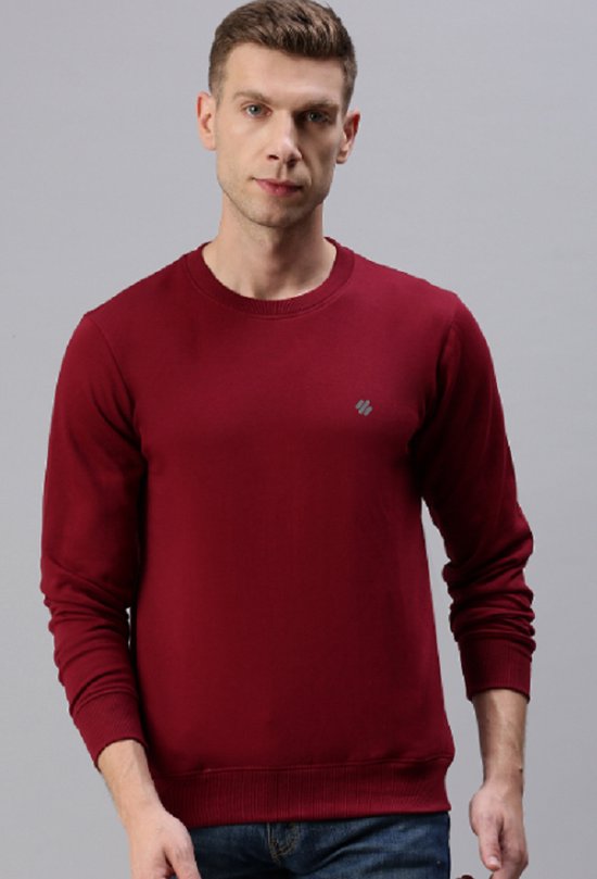 ONN Sweater Shirt Katoen Rijk Kleur Crimpson - Maat L