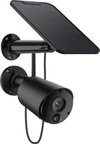 Camerabewaking Draadloos - Beveiligingscamera Draadloos Buiten - Camerabewaking Voor Buiten - Wifi Beveiligingscamera Set Buiten - Zwart