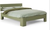 Beter Bed Fresh 400 Bedframe met Hoofdbord - 160x210 cm - Rietgroen