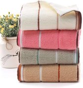 100% katoenen handdoeken badhanddoeken set (4 pakjes, 35 x 75 cm) - veelkleurige handdoeken met hoog absorptievermogen (verscheidenheid), multifunctioneel gebruik geschikt voor bad, hand,