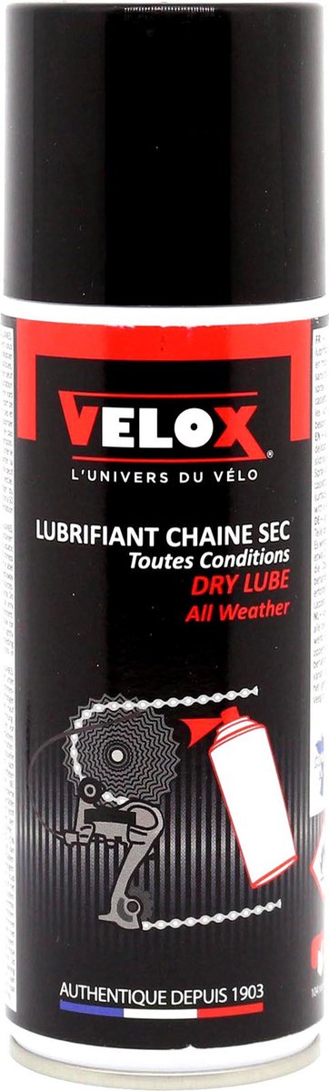 Velox Kettingspray Dry Lube Spuitbus 200 Ml
