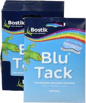 Bostik Blu - Tack Value Pack 12 x 60g - Economy Pack - Economy Pakket - Originele Herbruikbare Lijm