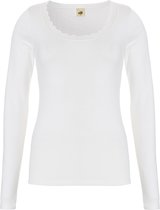 thermo shirt long sleeve met kant snow white voor Dames | Maat M