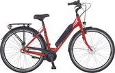 Geniesser, dames E-bike, City, 28", Nexus 3, 11.6 Ah, rood