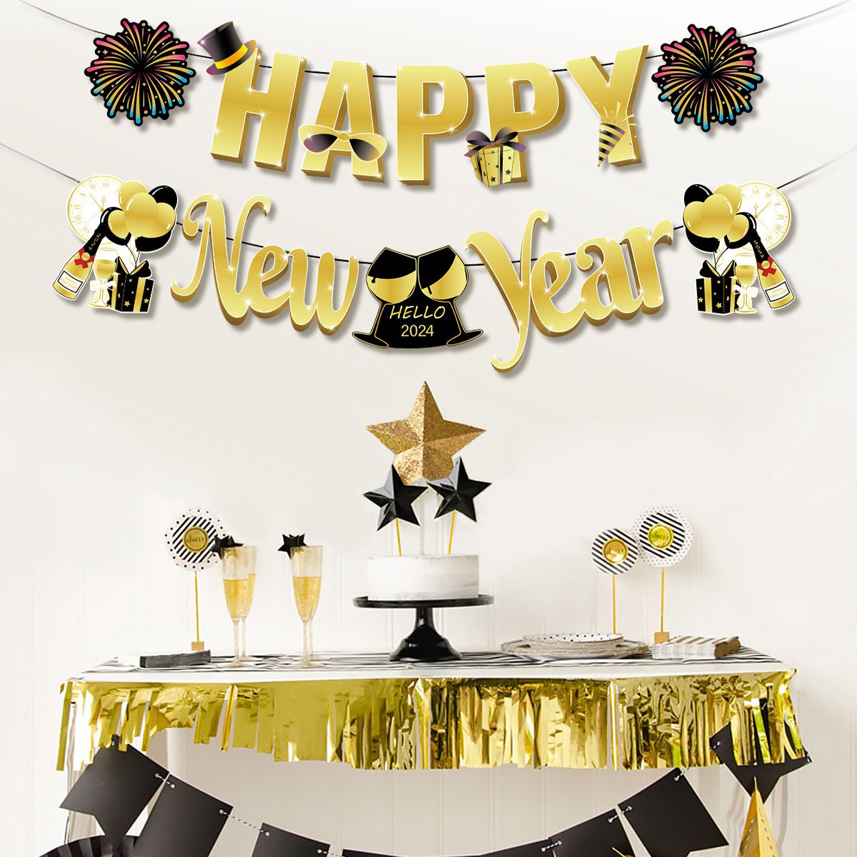 Suchergebnis Auf Für: Happy New Year Haarreif