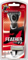 Feather F3 Shaving Cartridge Razor, made in japan