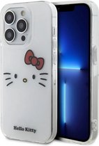 Coque Arrière en TPU Hello Kitty iPhone 15 Pro Max - Face de Kitty - Wit