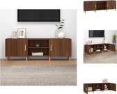 vidaXL TV-meubel - Classic - TV-kast - 150x30x50cm - Bruineiken - Kast