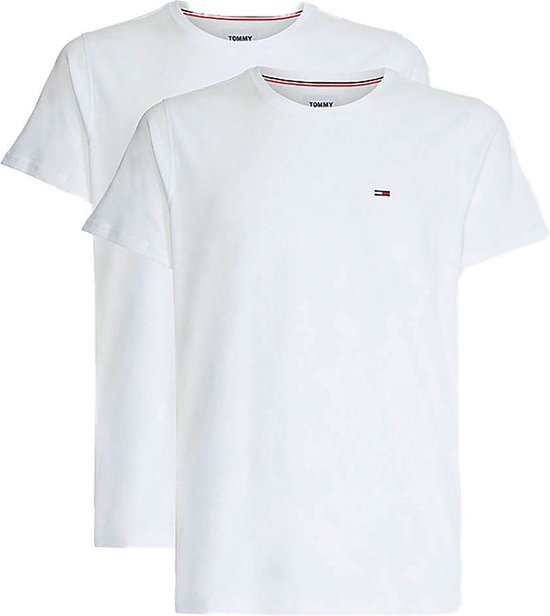 Tommy Hilfiger - T-shirt 2Pack - Slim Jersey - Wit - Maat XXL