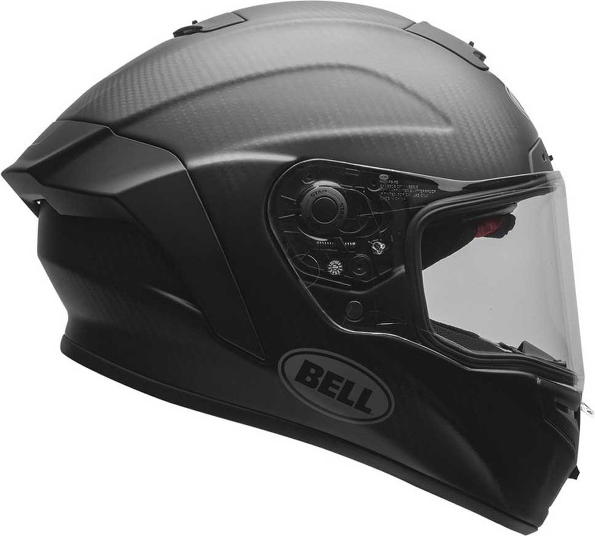 Bell Race Star DLX Flex Solid Mat Zwart Integraalhelm - Maat M - Helm