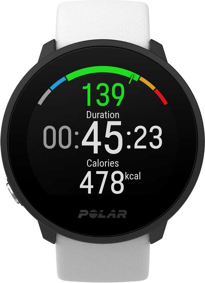 Polar Unite Fitnesshorloge en -tracker - Wit - Tunnel - S-L