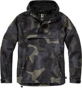 Brandit - Fleece Pull Over M90 darkcamo Windbreaker jacket - 4XL - Multicolours