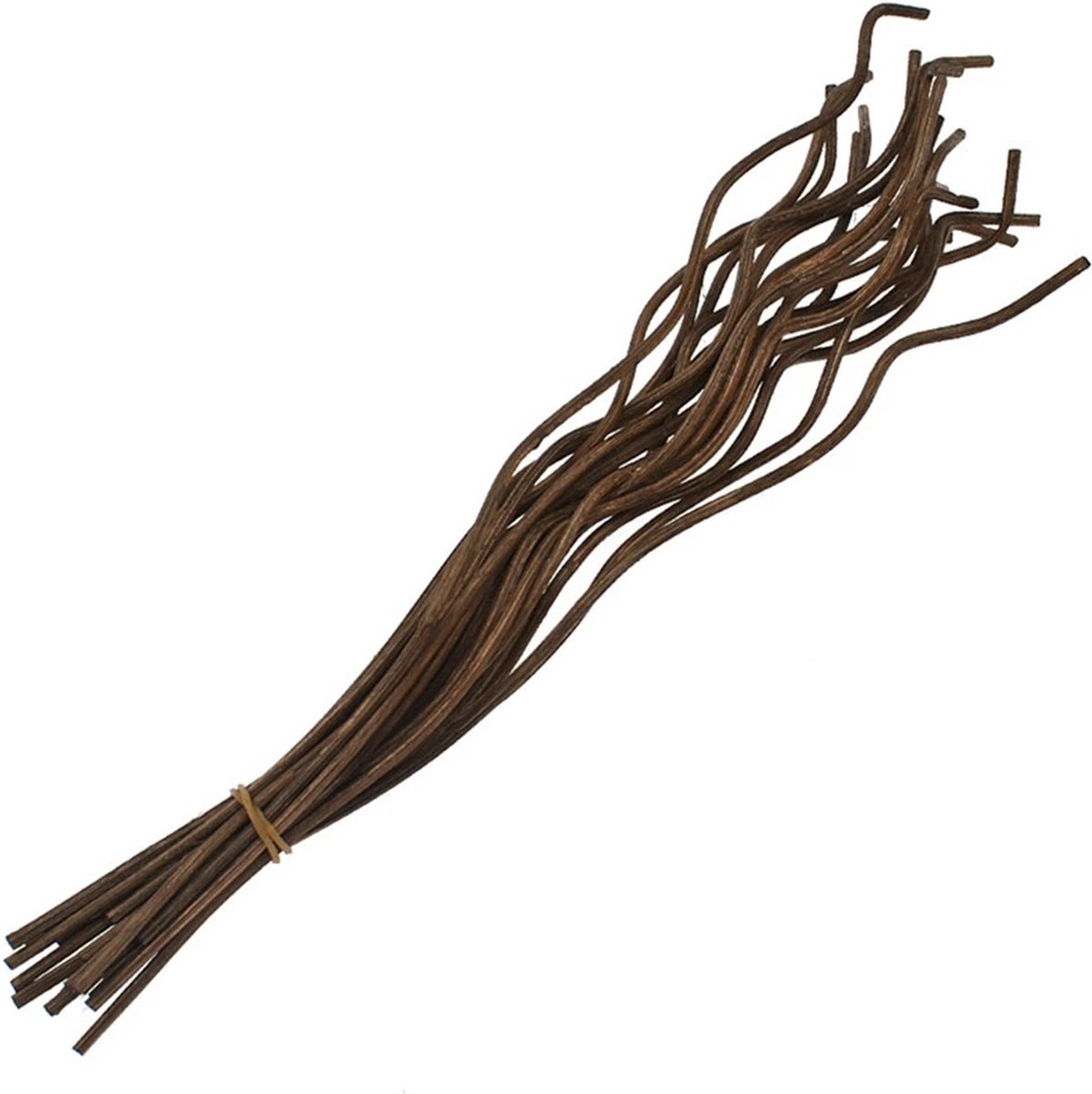 Goedkoopste WiseGoods Luxe Rotan Diffuser Kunsttakken - Decoratie - Luchtverfrisser Takken - Cadeau - Woonaccessoires - Wonen - Bruin 20 stuks