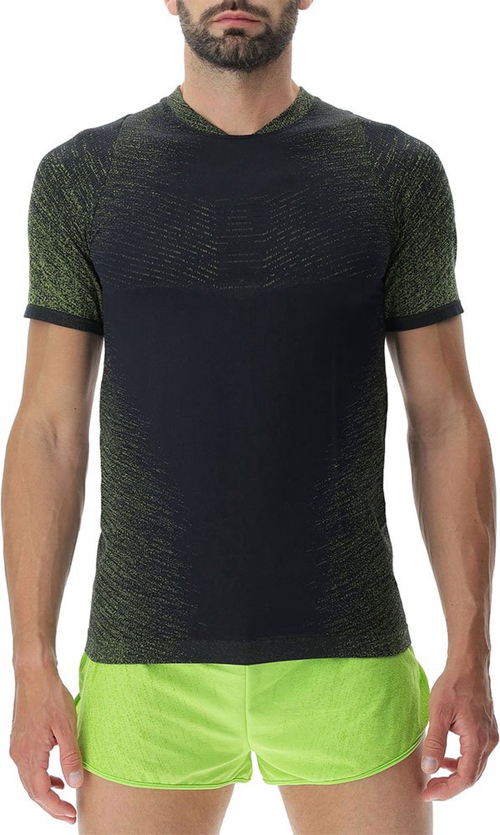Uyn Running Exceleration T-shirt Met Korte Mouwen Groen XL Man