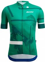 Santini Delta Berg Korte Mouwen Fietsshirt Groen S Man