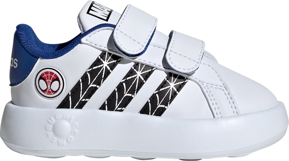 adidas Sportswear ADIDAS MARVEL GRAND COURT SPIDER-MAN SCHOENEN PEUTERS Kinderen Wit