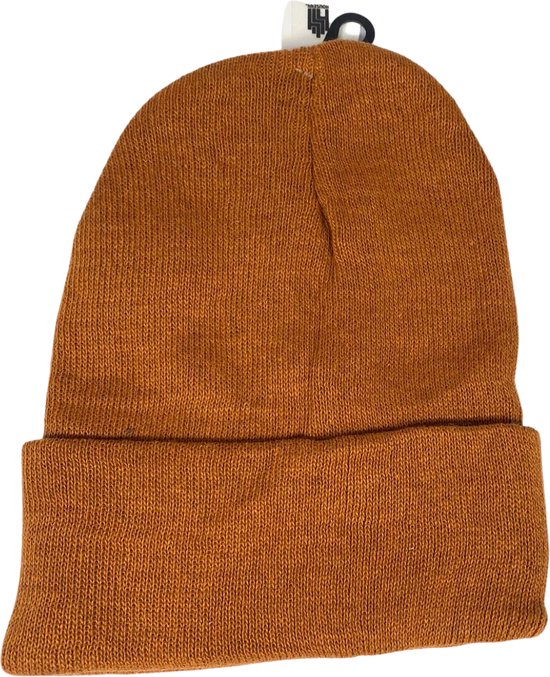 Winter Muts Bruin - One Size - Winter Beanie - Wintersport - Warme Muts - Heren Muts - Dames Muts - Gebreide Wintermuts - Cadeau voor Hem - Verjaadag Cadeau Man - Cadeau Vrouw - Kerstcadeau - Cadeau Kerst - Cadeau Sinterklaas