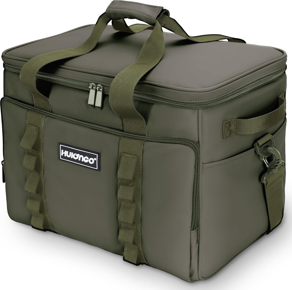 30 Liter Opvouwbare Koeltas - Geïsoleerde Picknicktas Met 2 Ijsaccu's - Waterdicht En Draagbaar Voor Camping Of Strand