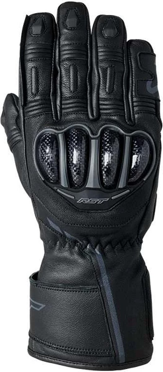 RST S1 Ce Ladies Waterproof Glove Black Black - Maat 8 - Handschoen