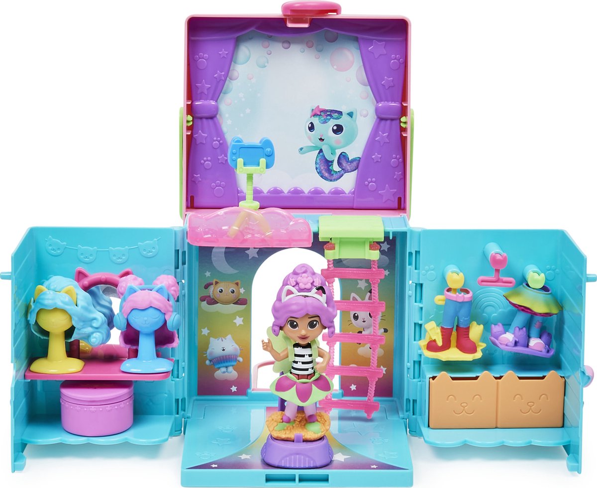 Gabby's Poppenhuis - Gabby's Verkleedkamer-speelset met accessories en unieke Gabby-figuur — afbeelding 11