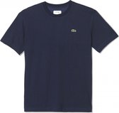 Lacoste Basic Sportshirt - Maat S  - Mannen - blauw