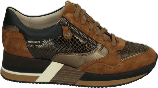 Mephisto OLIMPIA VP - Lage sneakersDames sneakers - Kleur: Cognac - Maat: 38