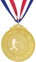 Akyol - basebal medaille goudkleuring - Sport - familie vrienden - cadeau
