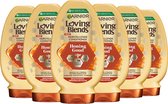 Garnier Loving Blends Honing Goud Herstellende Conditioner Voordeelverpakking - Beschadigd, Breekbaar Haar - 6 x 250ml