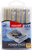 Maxell Alkaline AAA 24 stuks in opbergdoos - 1.5V - LR03 – 790268