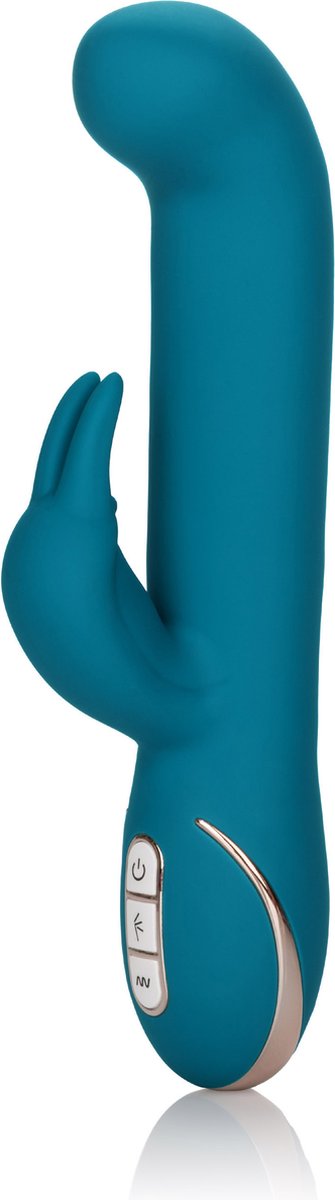 CalExotics - Rocking G Rabbit Signature - Vibrators Blauw