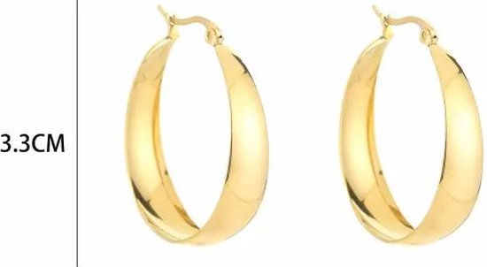 Bijoutheek Boucles d'oreilles Créoles Goud