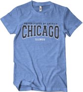 Hybris Chicago Illinois T-Shirt Blue-Heather-2XL