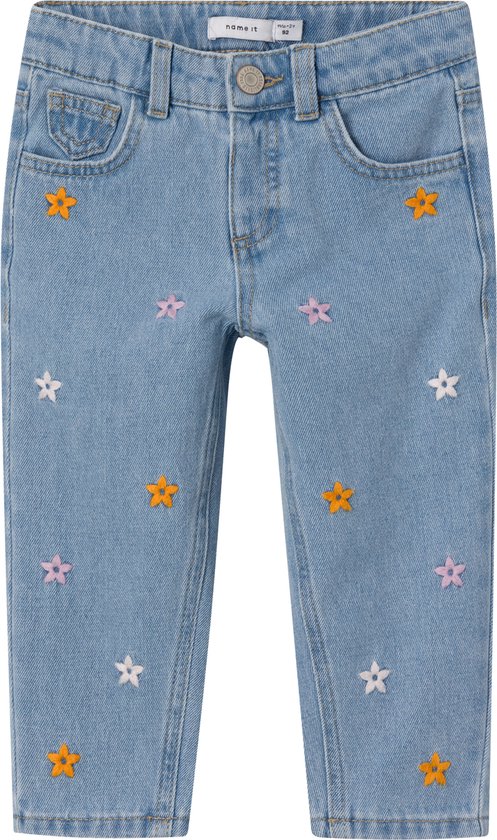 NAME IT NMFBELLA MOM JEANS 1250-TE NOOS Jeans Filles - Taille 116