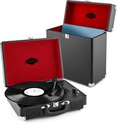 Peggy Sue Record Collector Set Black | Retro Platenspeler | Platenkoffer