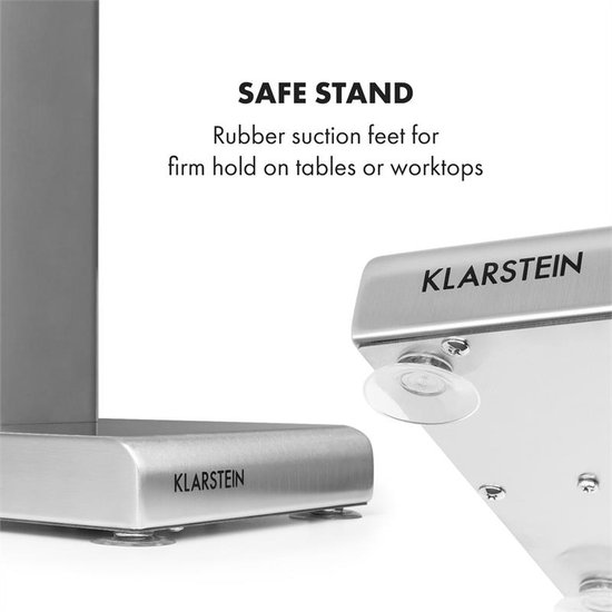 Klarstein Vaatwasser Kraftpaket Pro milkshake-mixer proteïneshake 80W roestvrij staal zilver,65L 120 cm - voor Keuken - RVS - voor Horeca - Dishwasher Afwasmachine Vaatwasmachine van Klarstein — afbeelding 4