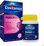 Bol.com Davitamon® Junior Framboos Multivitamines - 60 Kauwtabletten Vanaf 3 Jaar aanbieding