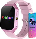 Kiddowz Smartwatch kinderen – Kinderhorloge – 5 t/m 12 jaar – met camera, filters en 26 kids spelletjes – Stappenteller – Roze