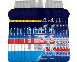 Finish Glansspoelmiddel Regular Vaatwasmiddel - 12x160 Afwasbeurten - 12x800ml - Voordeelverpakking