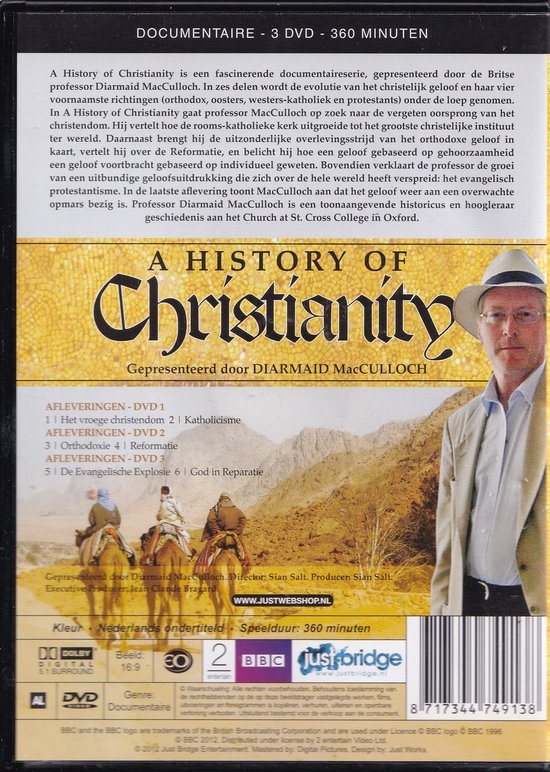 History Of Christianity NEW DVD 6-Part Overview 2000 Year