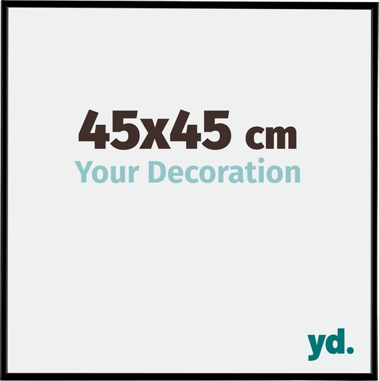 Cadre Photo Your Decoration Evry - 45x45cm - Zwart Mat