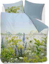 Beddinghouse Wildflowers dekbedovertrek - Lits-Jumeaux - 240x200/220 - Blauw Groen