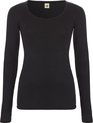 thermo shirt long sleeve zwart voor Dames | Maat S