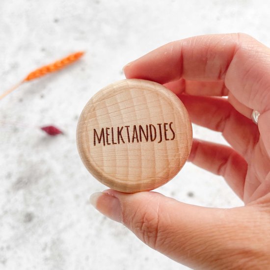 Bewaardoosje - melktandjes - gegraveerde opdruk van Kidooz. — afbeelding 3